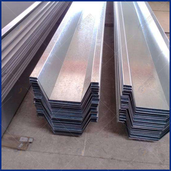 Stainless steel gutter