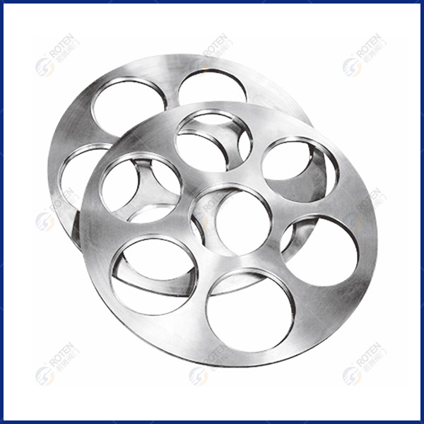 Perforated plate flange