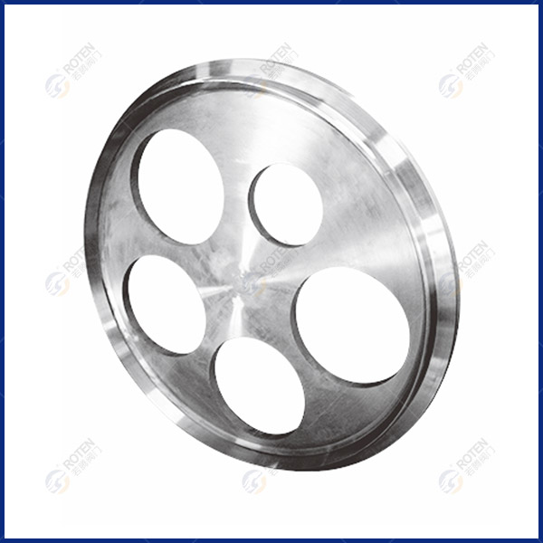 Filter element flange