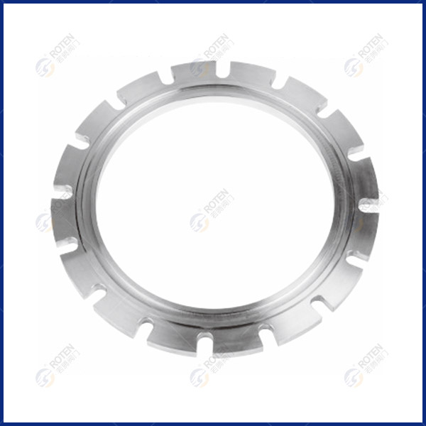 Milling groove non-standard flange