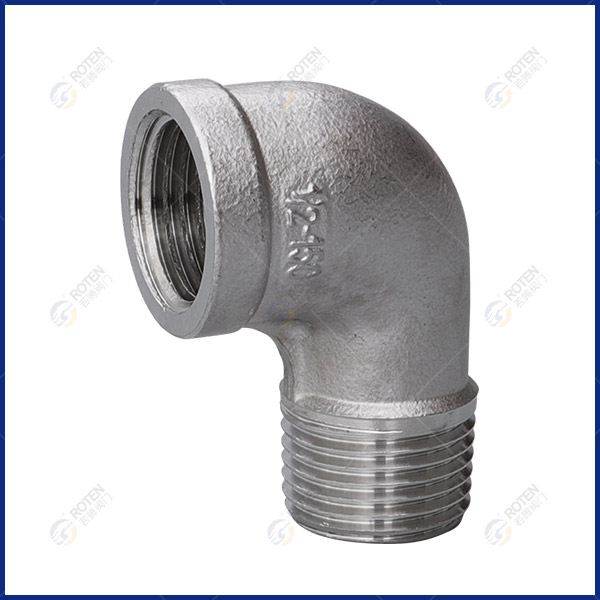 Screw thread inner and outer elbows