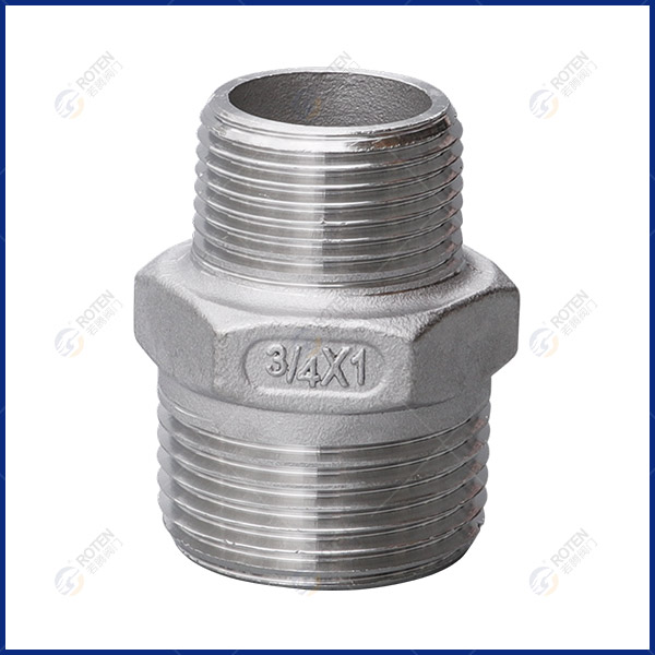 Unequal diameter hexagonal wire