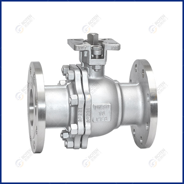 High platform ball valve