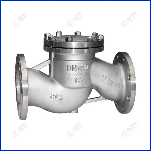 H41 lifting flange check valve