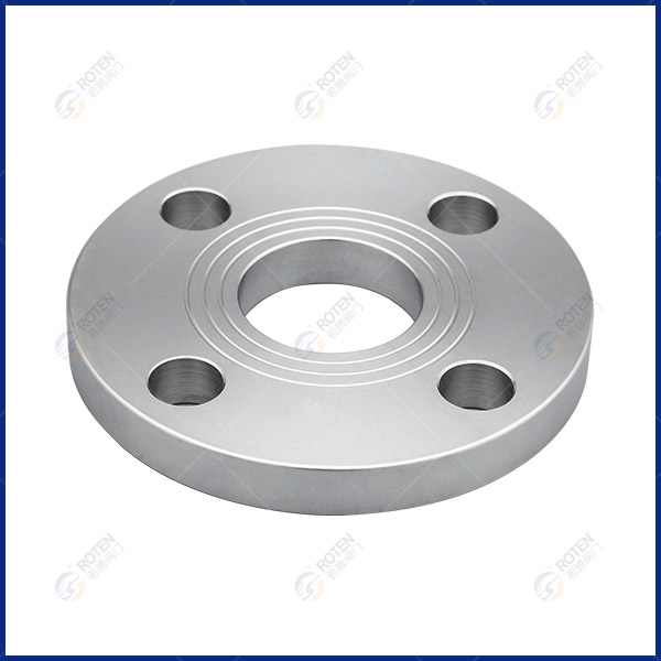 Plate flange