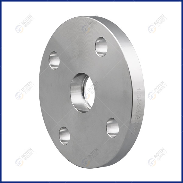 Plate flange